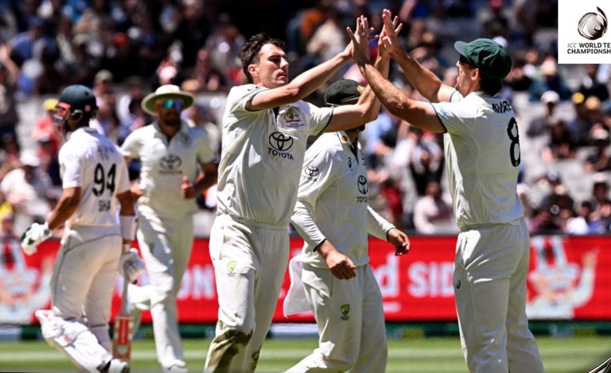 Pat Cummins took a landmark 250 wickets in the 2nd Test against Pakistan at the MCG on Friday