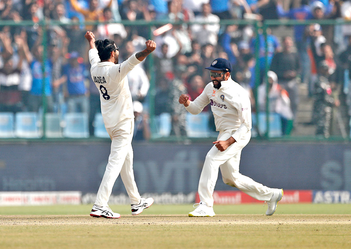 Delhi Test: How India held their nerves under pressure