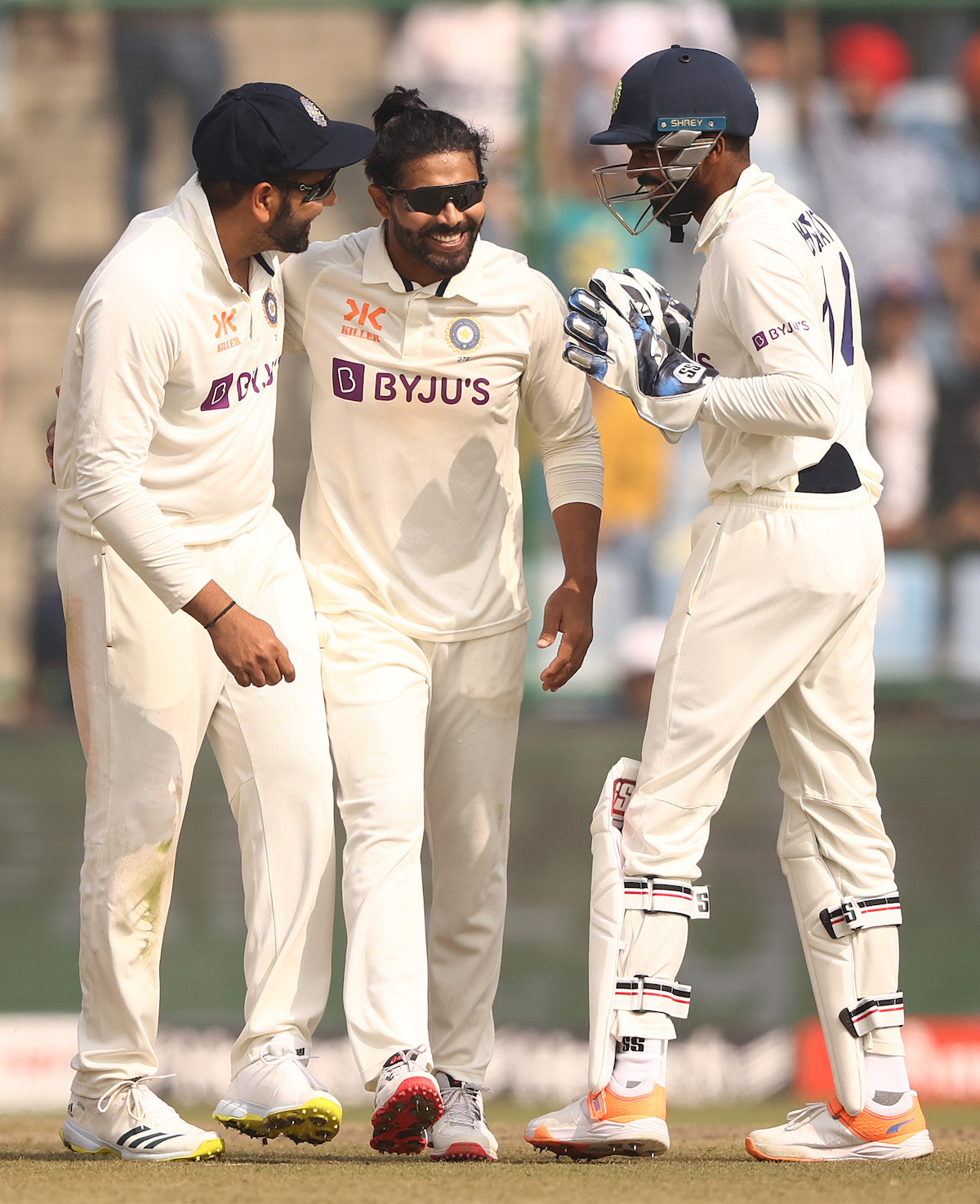 First Look! India's New Test Jersey - Rediff.com