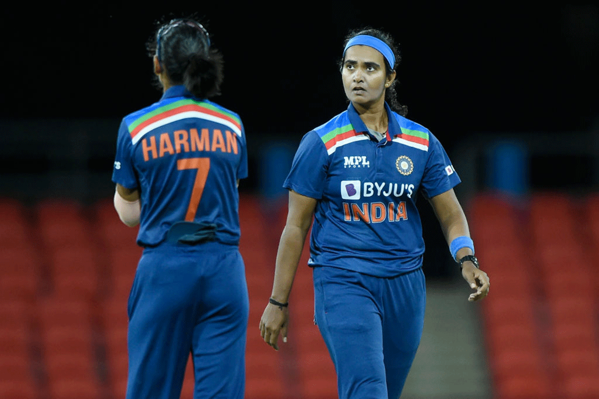The experienced fast bowler forced her way into the Indian team after a stellar domestic season in which she picked up 20 wickets in 16 games at an average of 13.45.