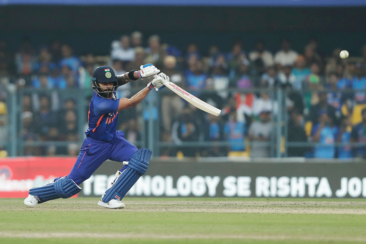 Virat Kohli looked in prime touch during his century