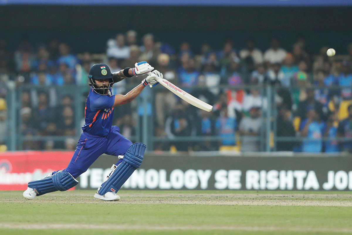 Virat Kohli looked in prime touch