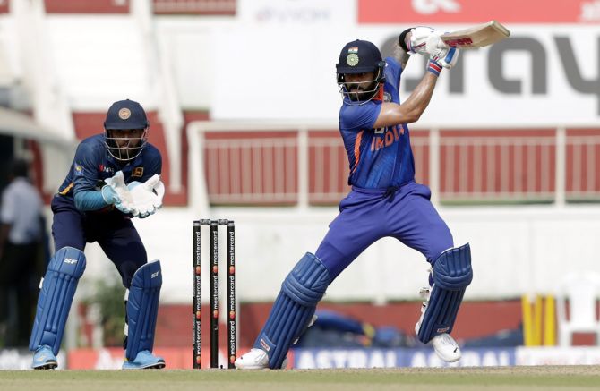Virat Kohli struck 166 runs from 110 balls in the 3rd ODI against Sri Lanka on Sunday