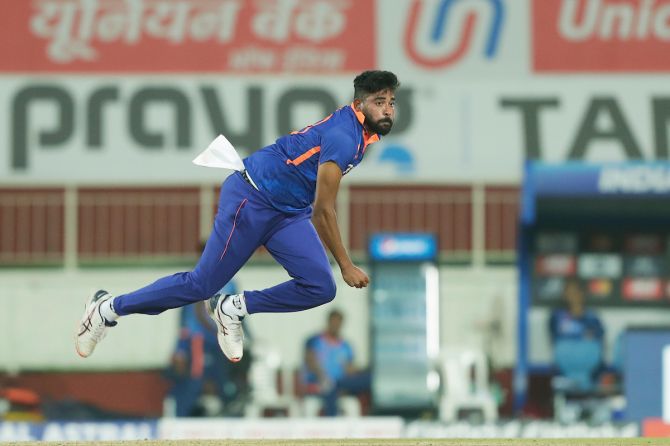 Mohammed Siraj's 43 ODI wickets since the start of 2022 are the most by an Indian bowler
