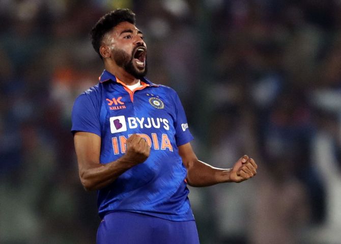 In the bowlers' list, Mohammed Siraj at number three was the only Indian in the top 10, headed by Australia's Josh Hazlewood.