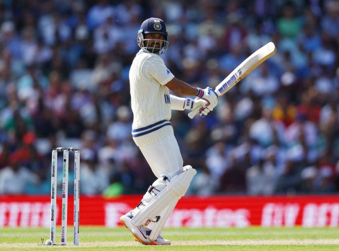 Ajinkya Rahane soldiered on despite the finger injury to make a resistant 89 on Day 3