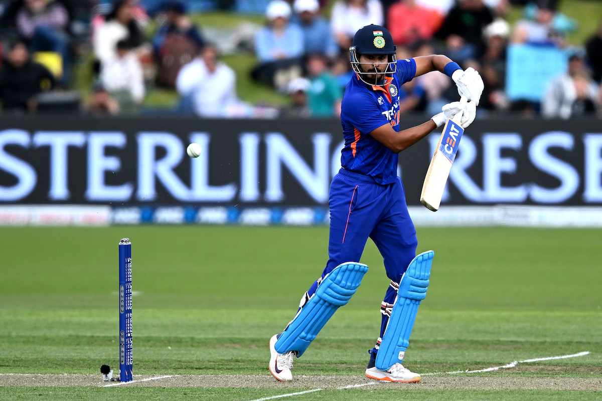 Former India captain Sourav Ganguly believes ' Anybody can play at No 4. There's Virat Kohli, Shreyas Iyer (in pic) and KL Rahul,'