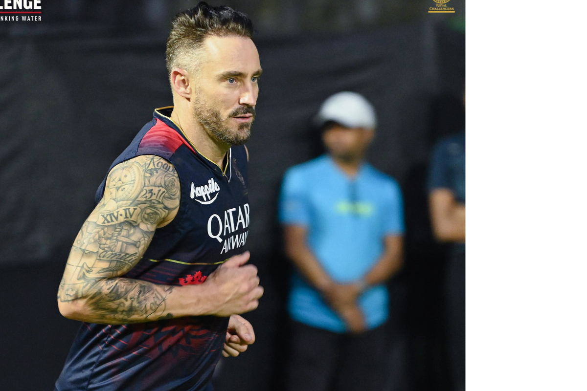 RCB captain Faf du Plessis