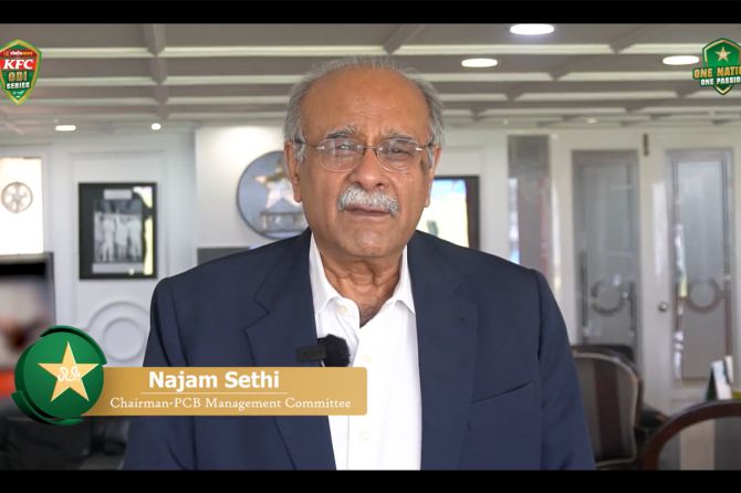 PCB chief Najam Sethi