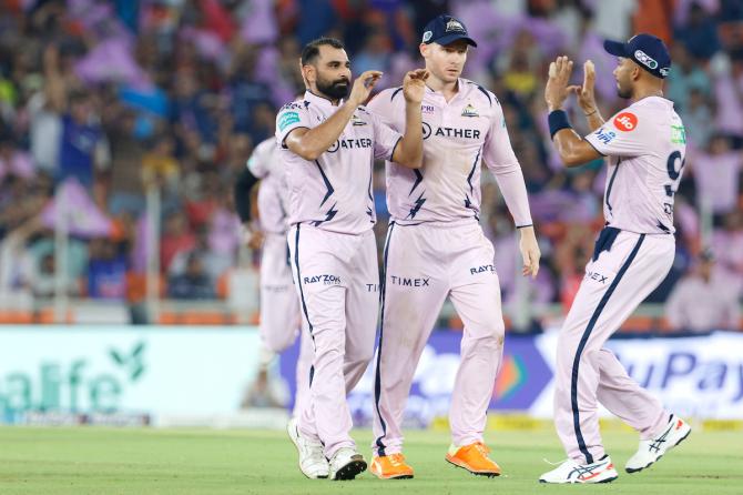 Mohammed Shami finished with a four-wicket haul