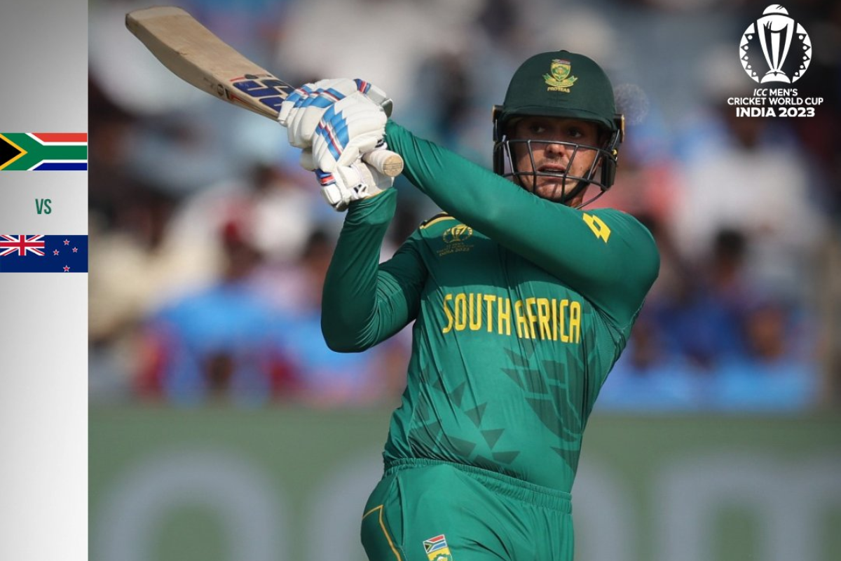 Quinton de Kock brings up 100* vs NZ