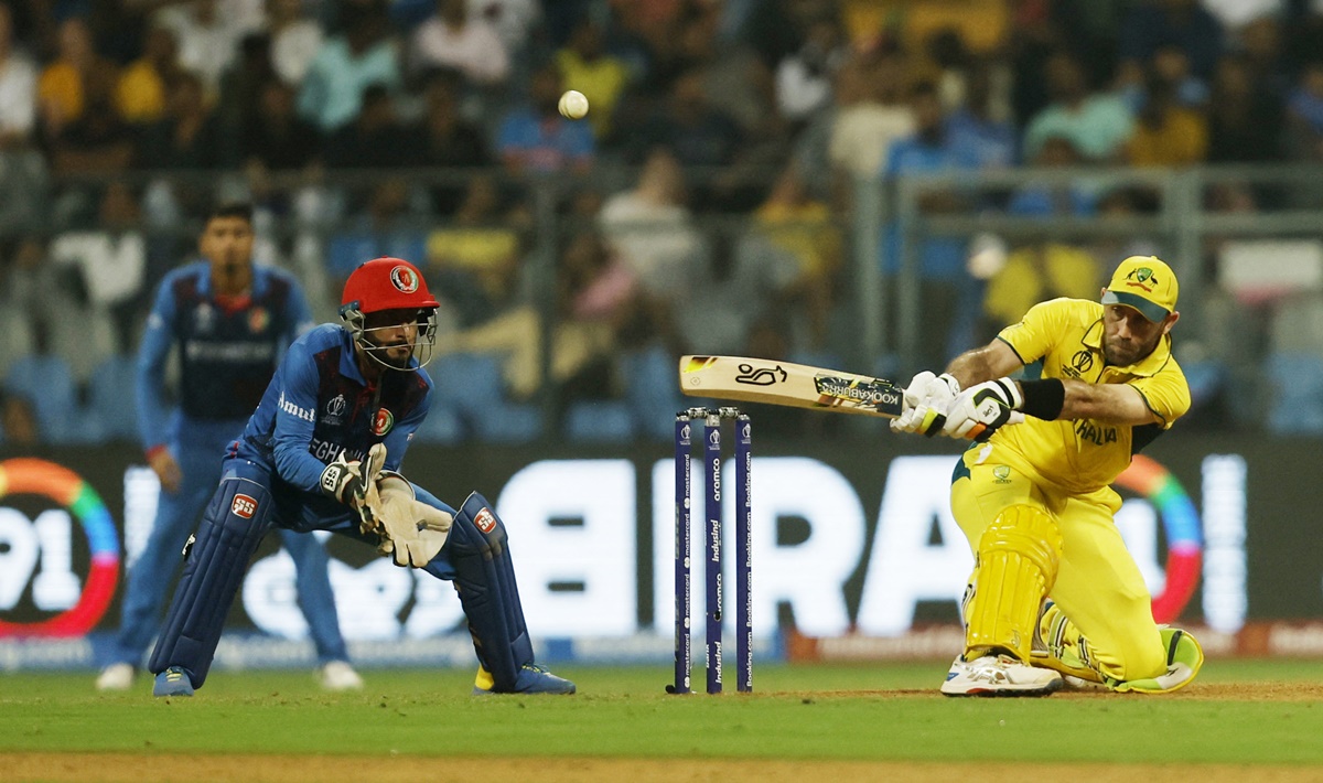 Glenn Maxwell battled cramps to smash an unbeaten 201 off 128 balls and single-handedly guide Australia to an improbable three-wicket win over Afghanistan in the World Cup match in Mumbai on Tuesday and seal the team's spot in the semi-finals. 