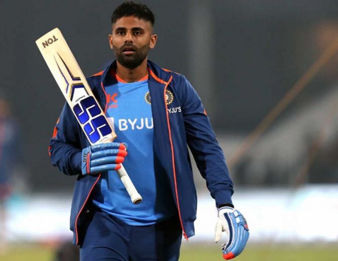 India's T20I vice-captain  Suryakumar Yadav is being looked at as a two-format white-ball specialist.