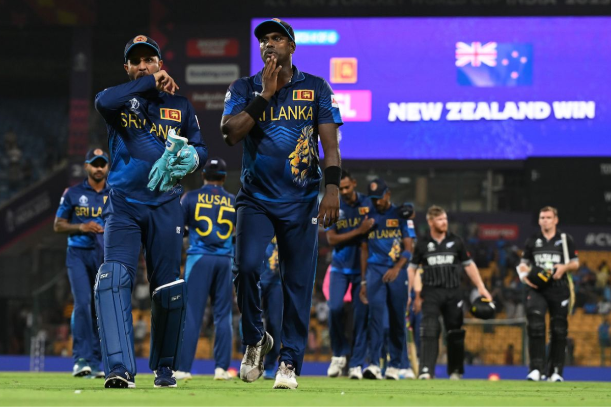 Sri Lanka won just two of their 9 matches to be knocked out of the World Cup