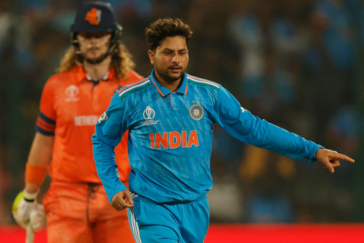 Kuldeep Yadav's success is down to technical adjustments in his run-up, revealed Mhambrey