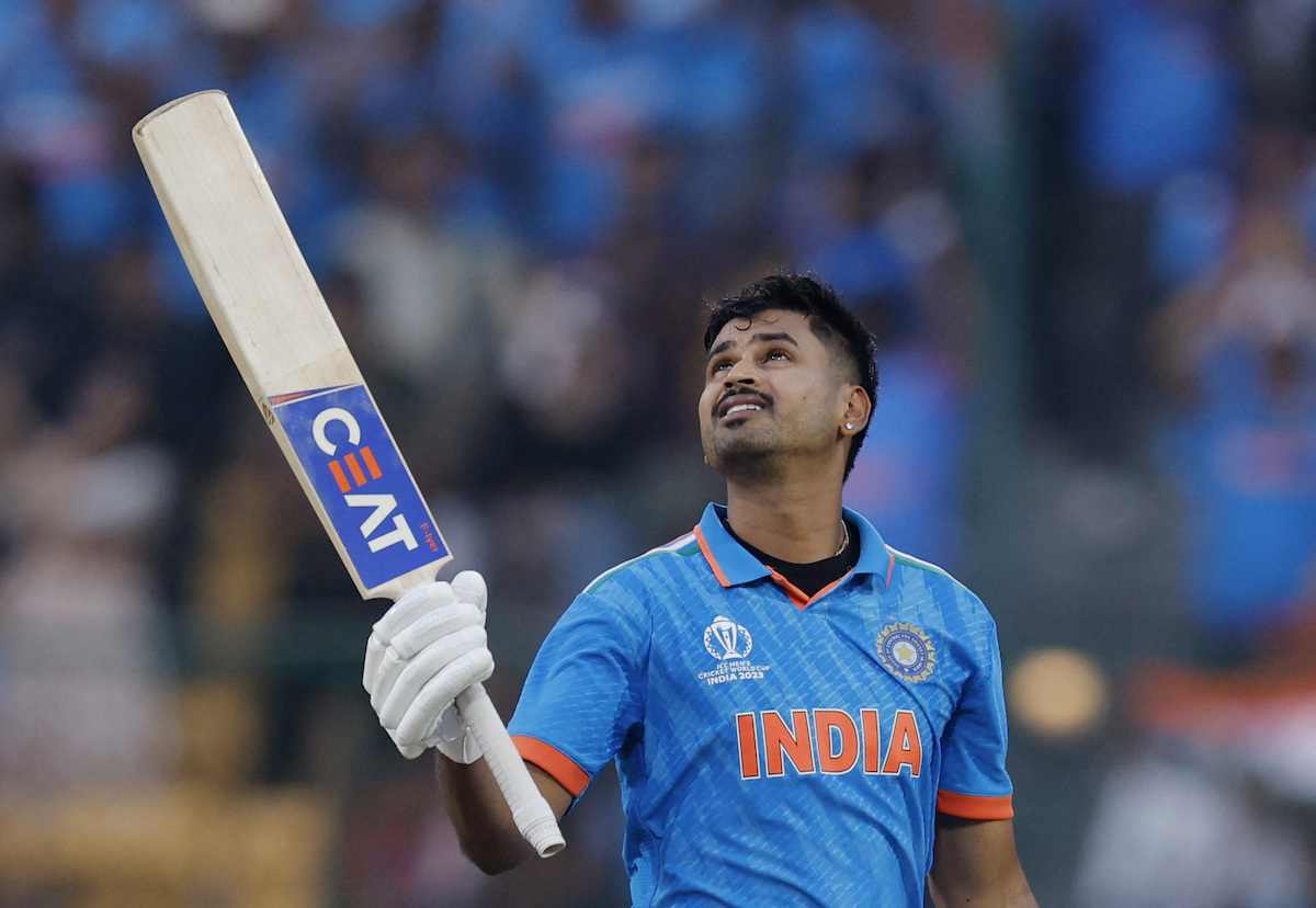Shreyas Iyer struck an unbeaten 128 against Netherlands in India’s final league game of the ongoing World Cup on Sunday