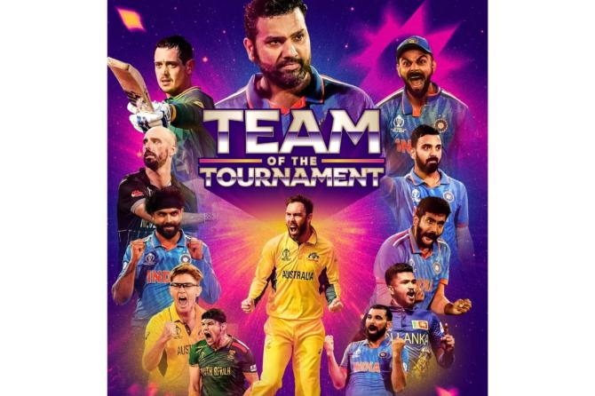 ICC's team of the tournament