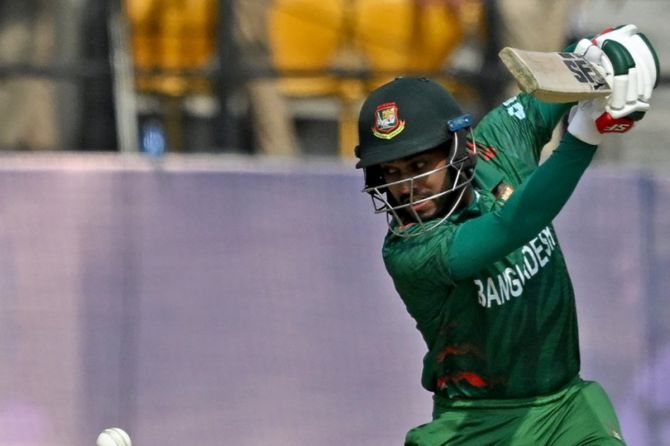Mehidy Hasan Miraj top-scored with 57 to help guide Bangladesh to a six-wicket win over Afghanistan on Saturday