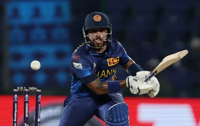 Kusal Mendis went on a rampage and scored a 50 off just 25 balls