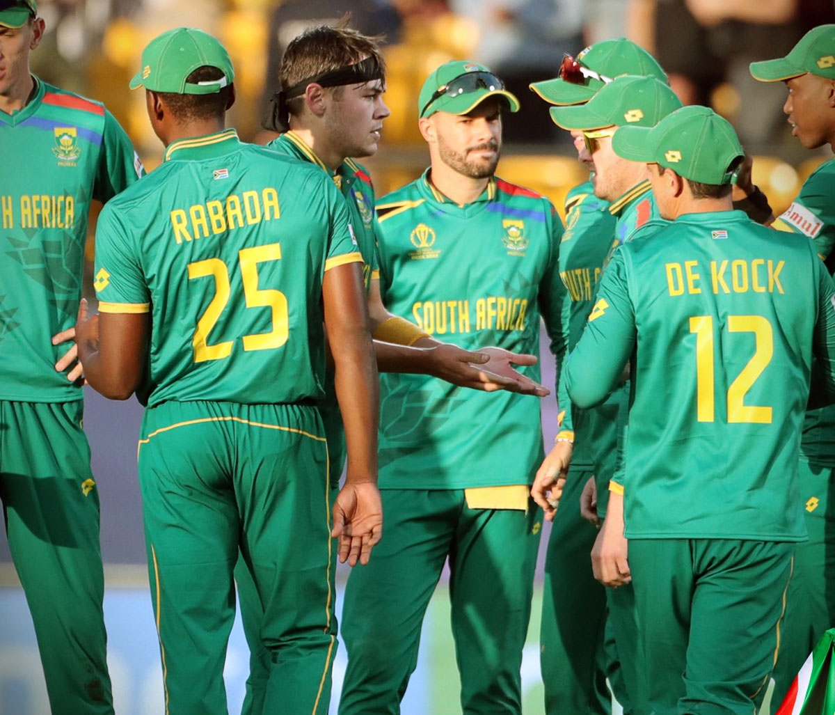 South Africa unveil new jersey ahead of ODI World Cup