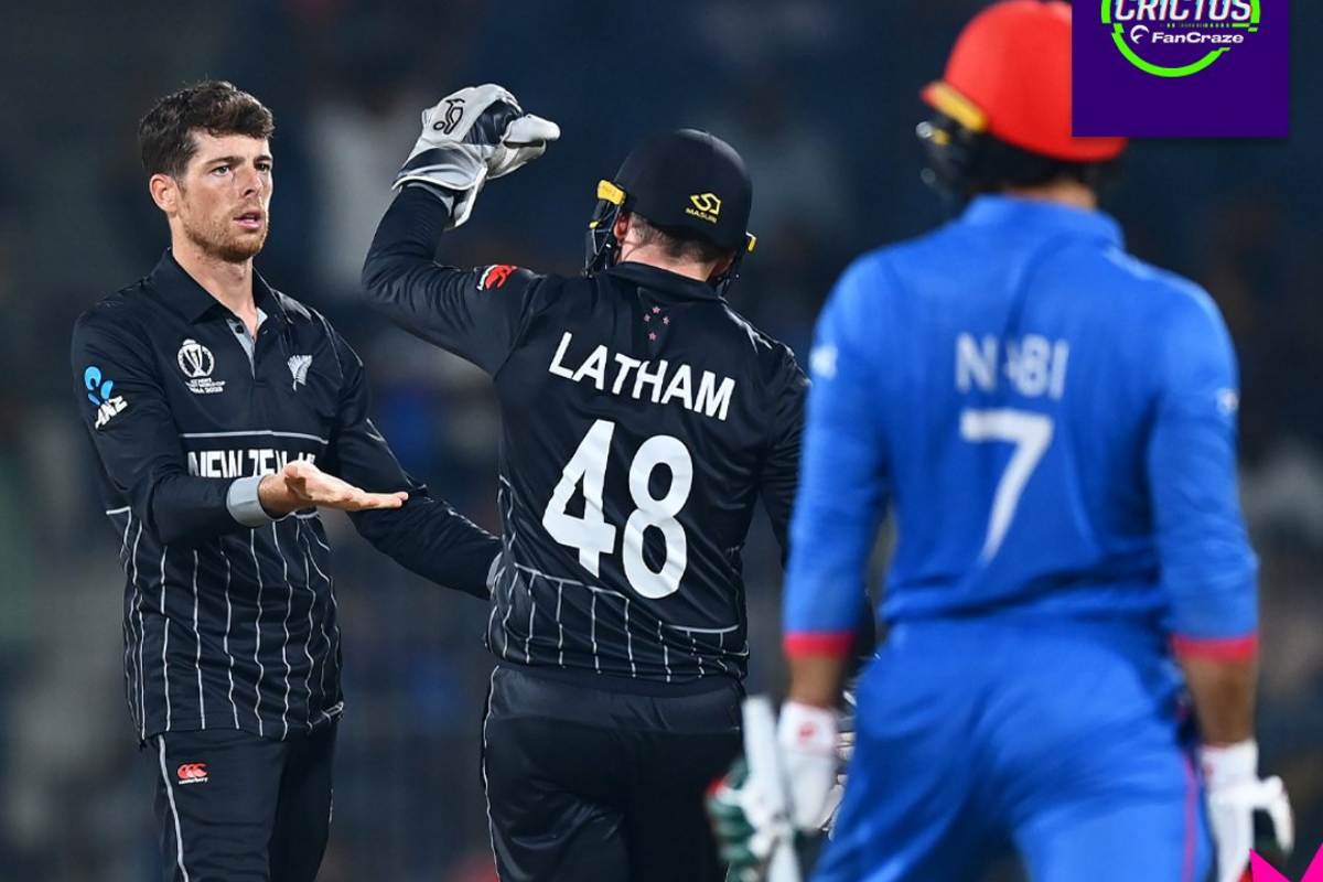 Mitchell Santner was the pick of the bowlers for New Zealand picking three wickets, while taking his 100th ODI scalp.