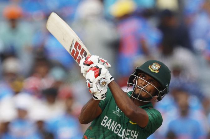 Tanzid Ahmed hit a well-crafted half-century