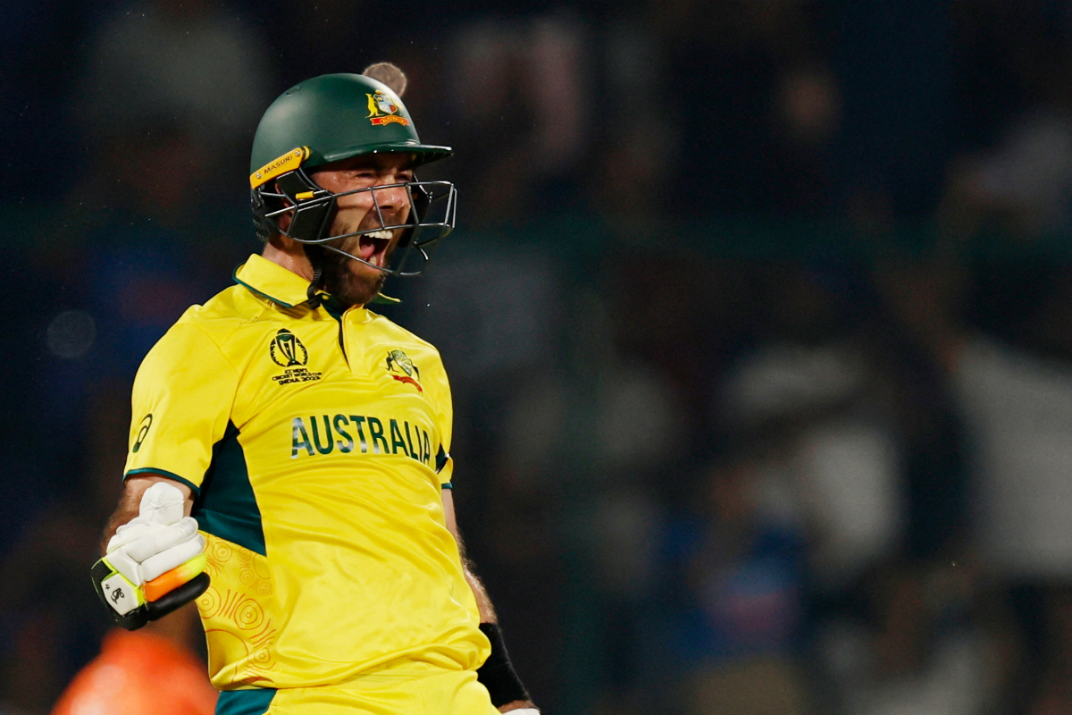 Glenn Maxwell hit a 40-ball century