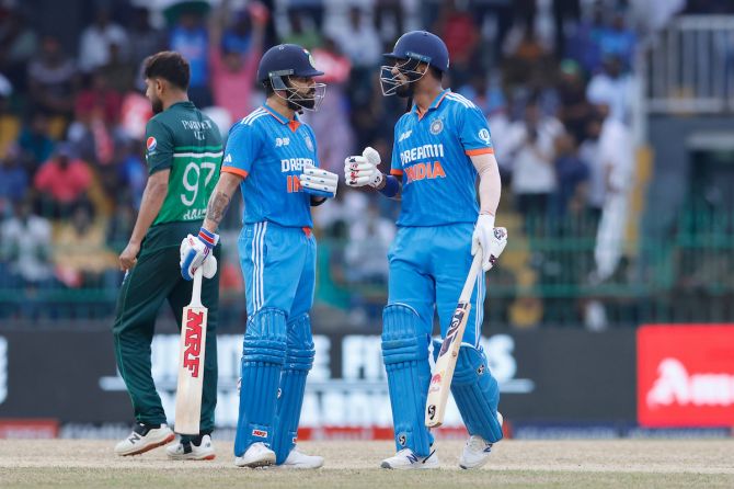 Virat Kohli and KL Rahul hit match-winning centuries against Pakistan on the reserve day of their Super 4 match after a rain interruption on the previous day