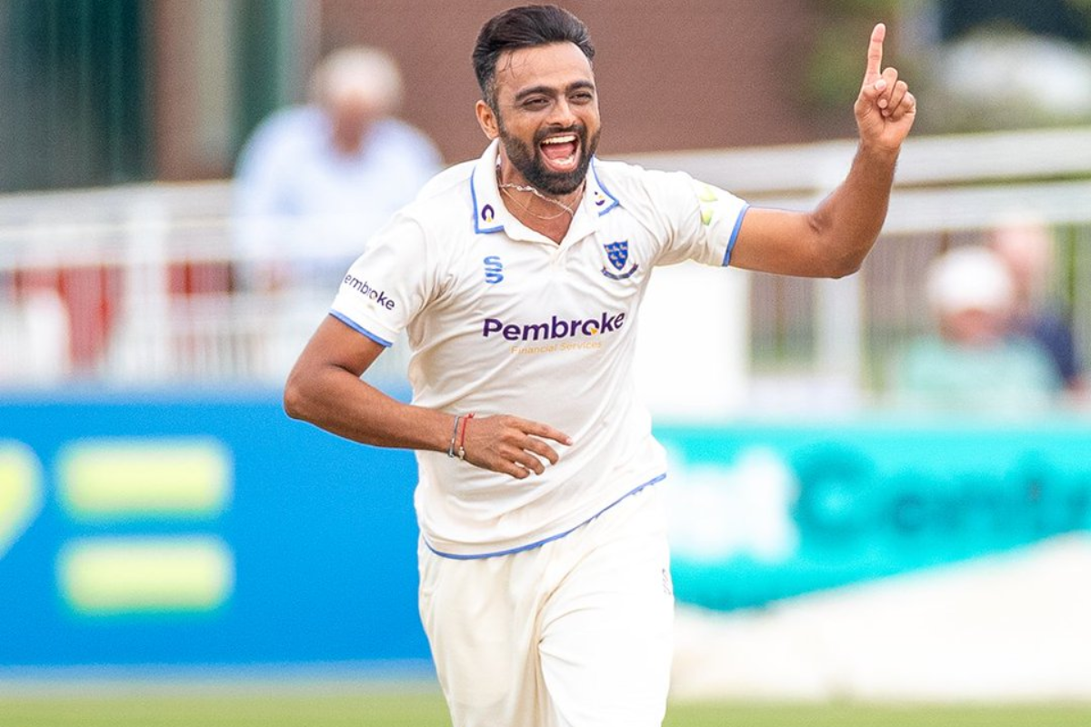 Jaydev Unadkat took 9 wickets for Sussex in his County debut on Thursday