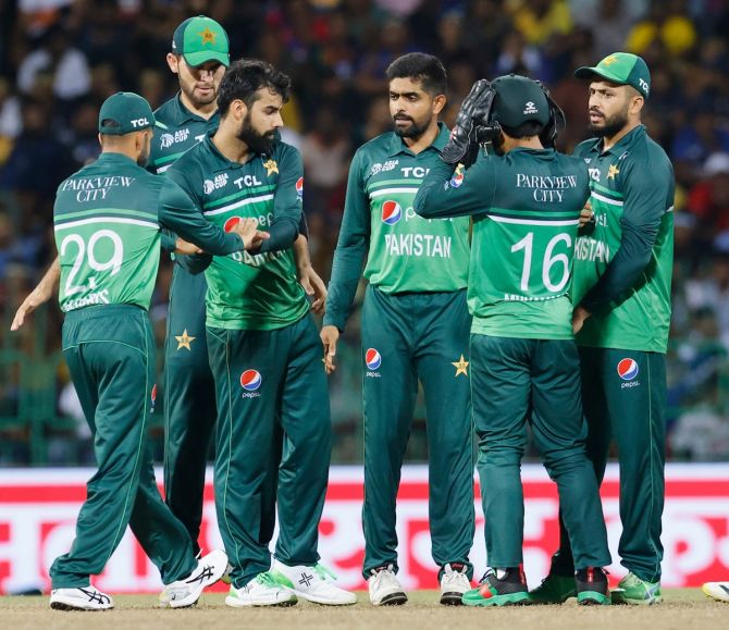 The Babar Azam-led side plays two warm-up games and as many World Cup matches in Hyderabad starting with the practice fixture against New Zealand on September 29.