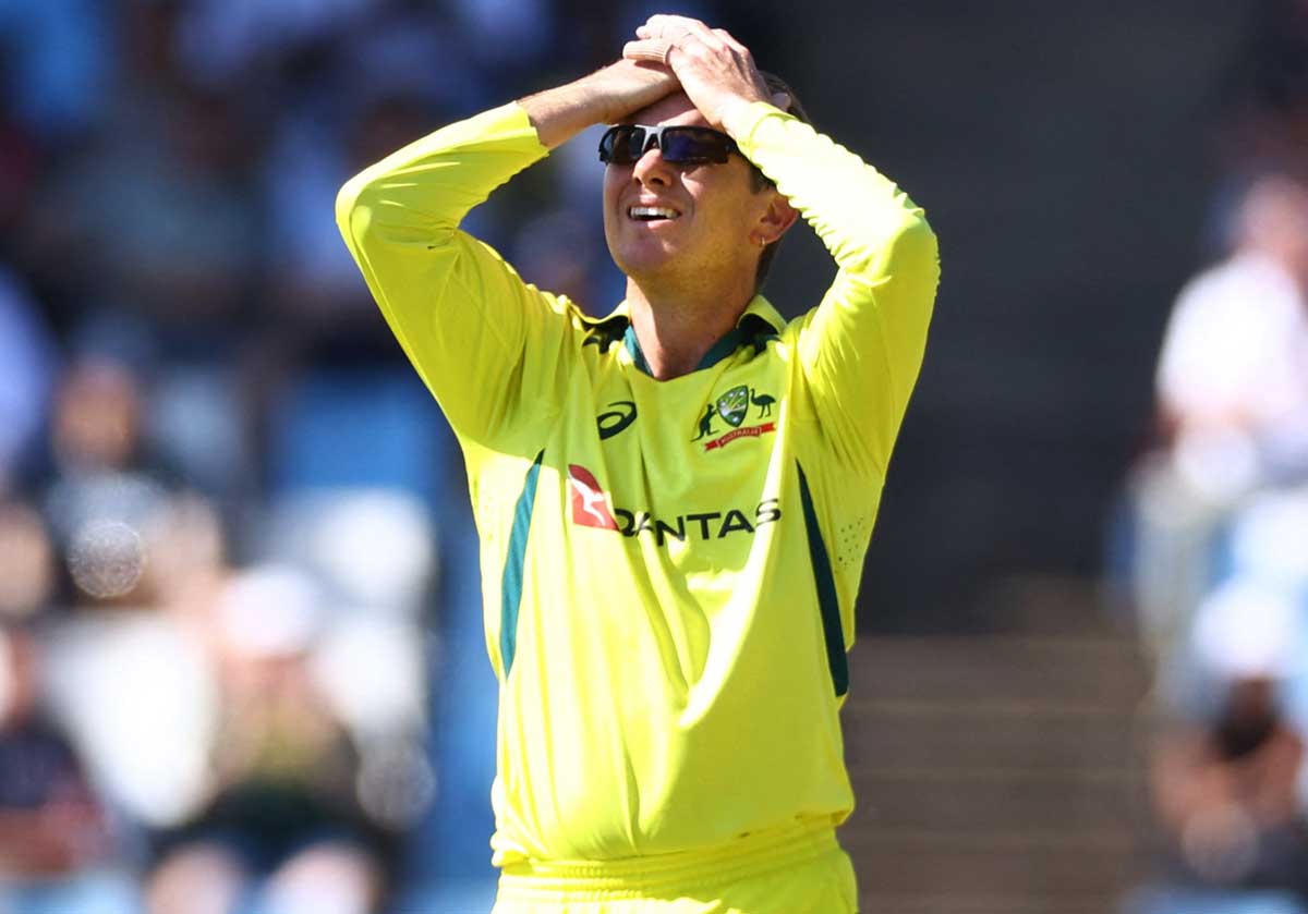 Australia spinner Adam Zampa was hit for 113 runs in his 10 overs -- the joint most expensive bowling figures in ODI cricket. He was hit for nine sixes out of South Africa's innings total of 20.