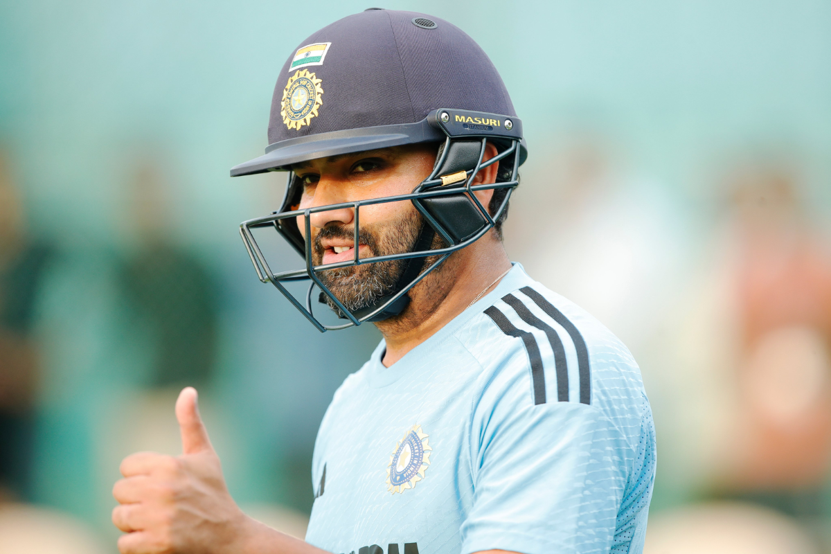 Returning captain Rohit Sharma batted in the nets on Tuesday, the eve of the 3rd ODI against Australia in Rajkot