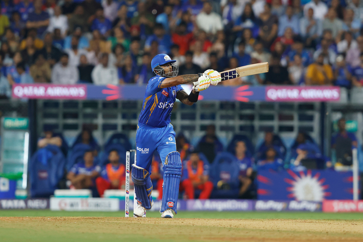 MI's Suryakumar Yadav was in his elements during his 19-ball 52 against RCB on Thursday