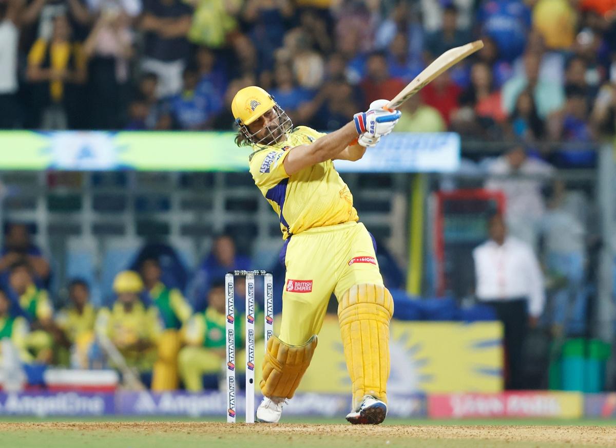 Mahendra Singh Dhoni's cameo took CSK past the 200 mark against MI.