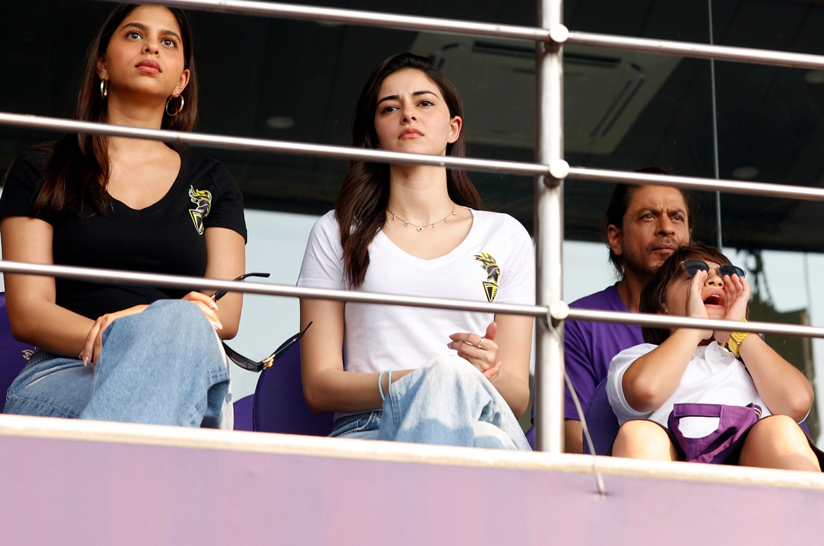 IPL 2024: SRK, Ananya, Suhana, AbRam Electrify Eden