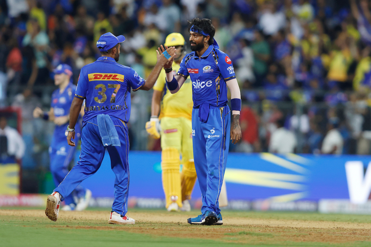 Hardik Pandya finished with figures of 2 for 43 after being hammered for 3 sixes in his final by Mahendra Singh Dhoni