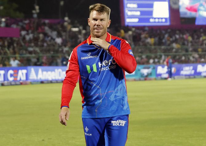 David Warner had suffered injury to his left thumb on April 12