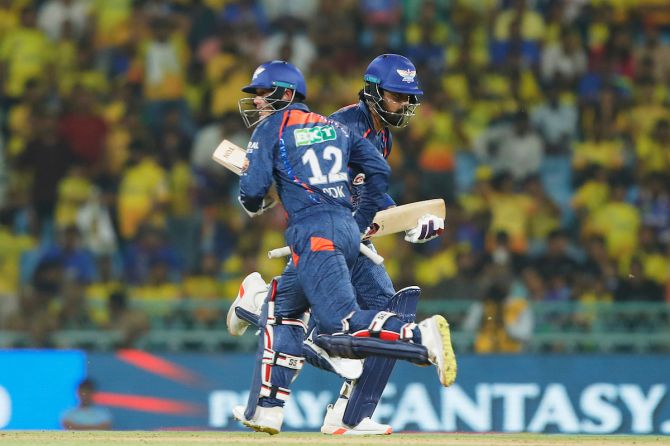 Quinton De Kock and K L Rahul scored classy fifties in a 134-run partnership to power Lucknow Super Giants to an easy victory over Chennai Super Kings in Lucknow on Friday