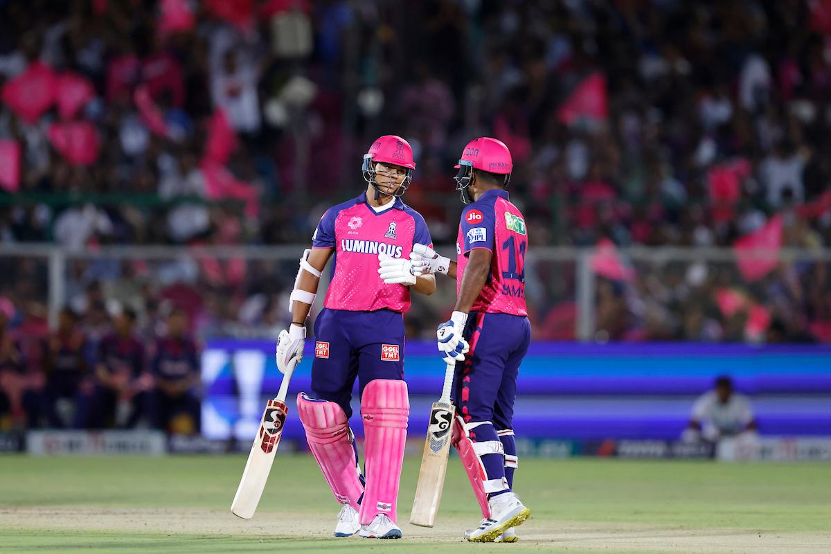 Sanju Samson and Yashasvi Jaiswal kept RR on course