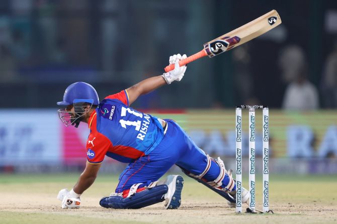 DC's batting coach Pravin Amre said Rishabh Pant's power-hitting in the last five overs made the difference.