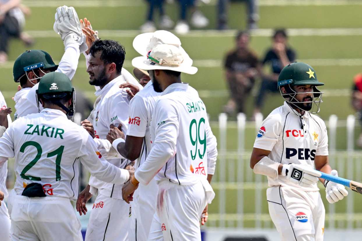 Pakistan slumped to eighth position in the nine-team WTC points table after the defeat, while Bangladesh are placed seventh.