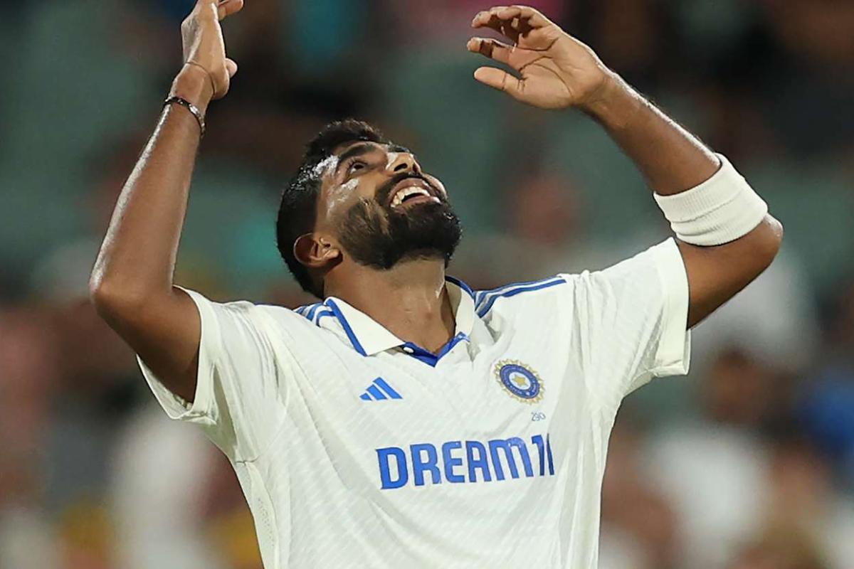 India's Jasprit Bumrah cuts a frustrated figure on Day 1 of the 2nd Test in Adelaide on Friday