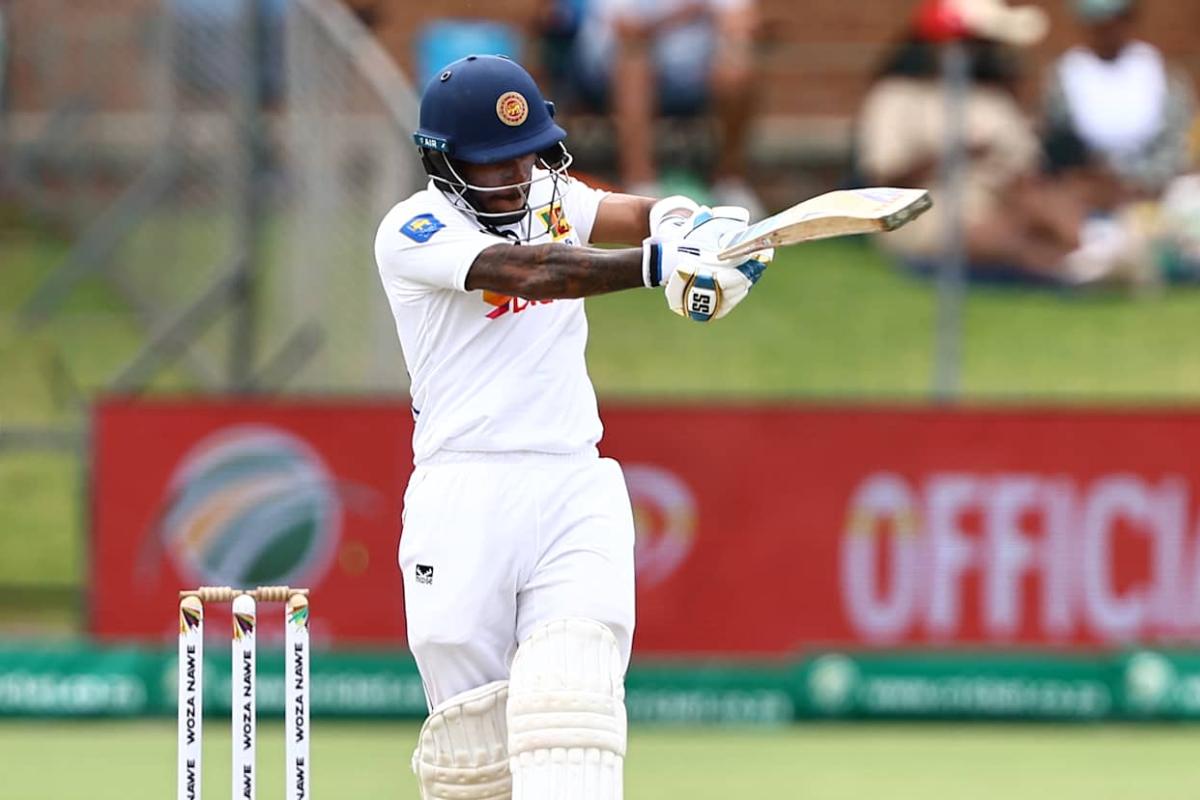 Pathum Nissanka hit 89 while opening the batting in reply to South Africa's 358 on Day 2 of the 2nd Test on Friday