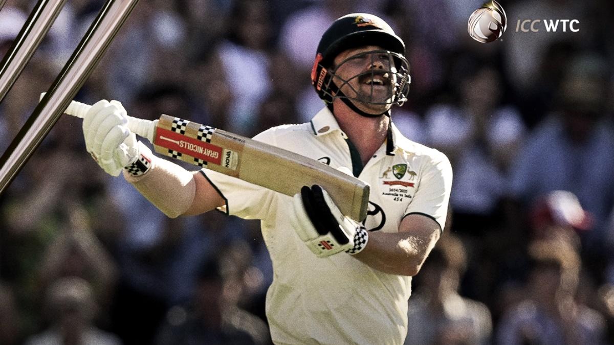 Travis Head scored his eighth Test century, off 111 balls, in Australia's first innings on Day 2 of the 'Pink-ball' second Test against India at the Adelaide Oval on Saturday.