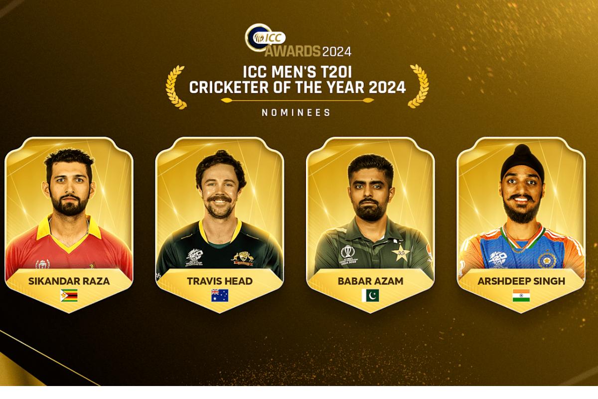 ICC T20I Men's Cricketer of The Year Nominees