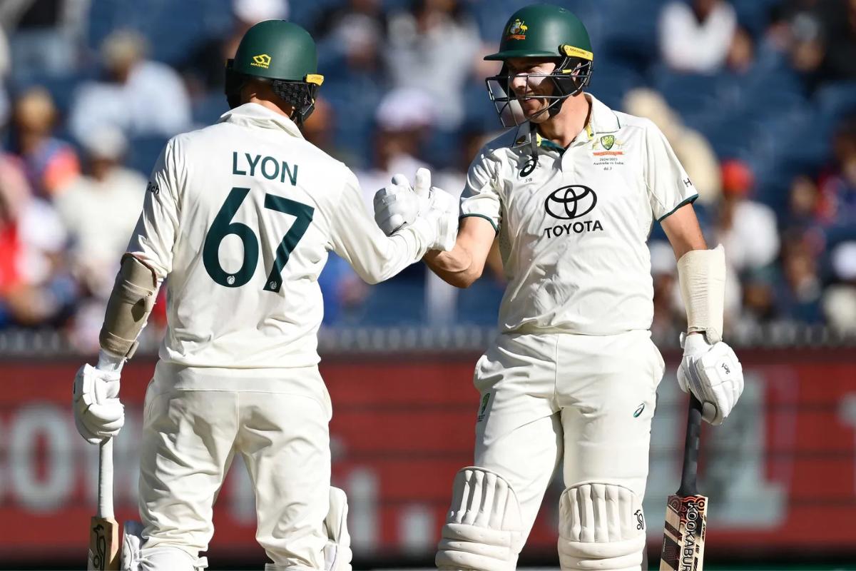 Nathan Lyon and Scott Boland marched off to a huge ovation from home fans at the Melbourne Cricket Ground, having combined for an unbeaten 55-run partnership for the final wicket as Australia went to stumps at 228 for 9.