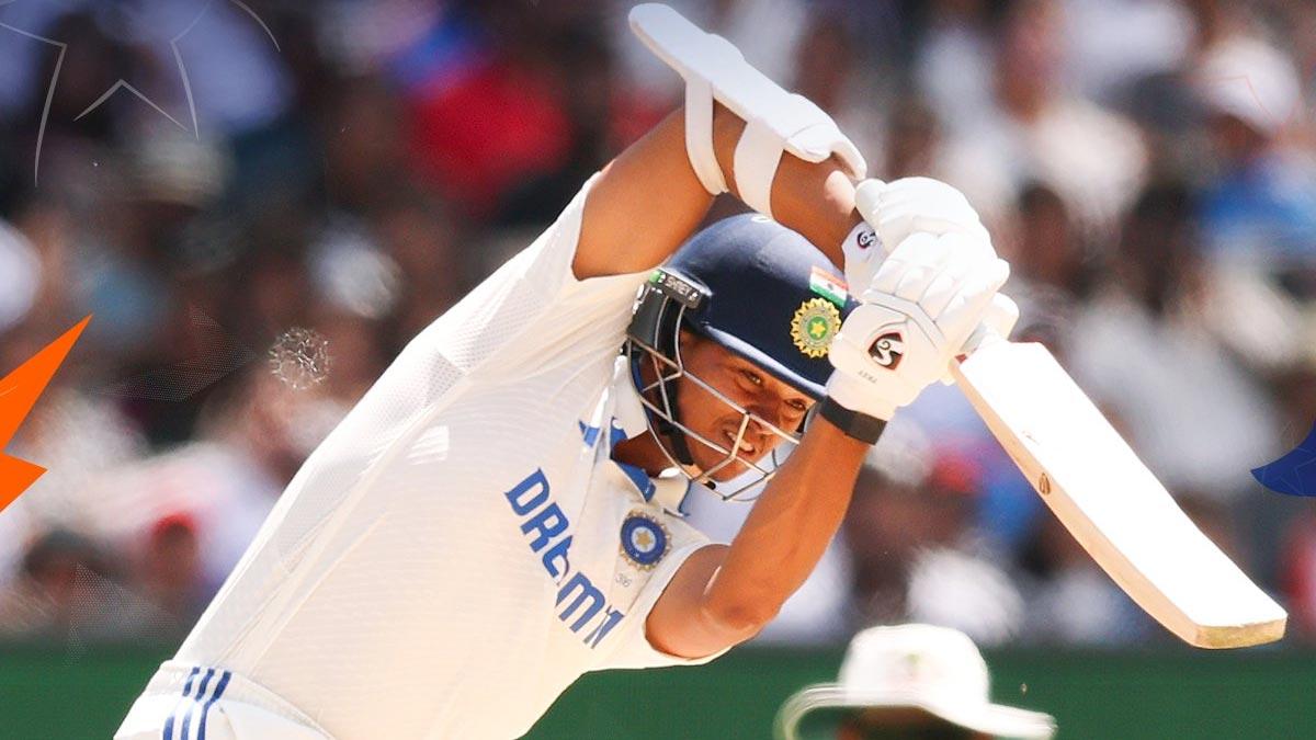 Yashasvi Jaiswal bats in India second innings on Day 5 of the fourth Test at the MCG on Monday.