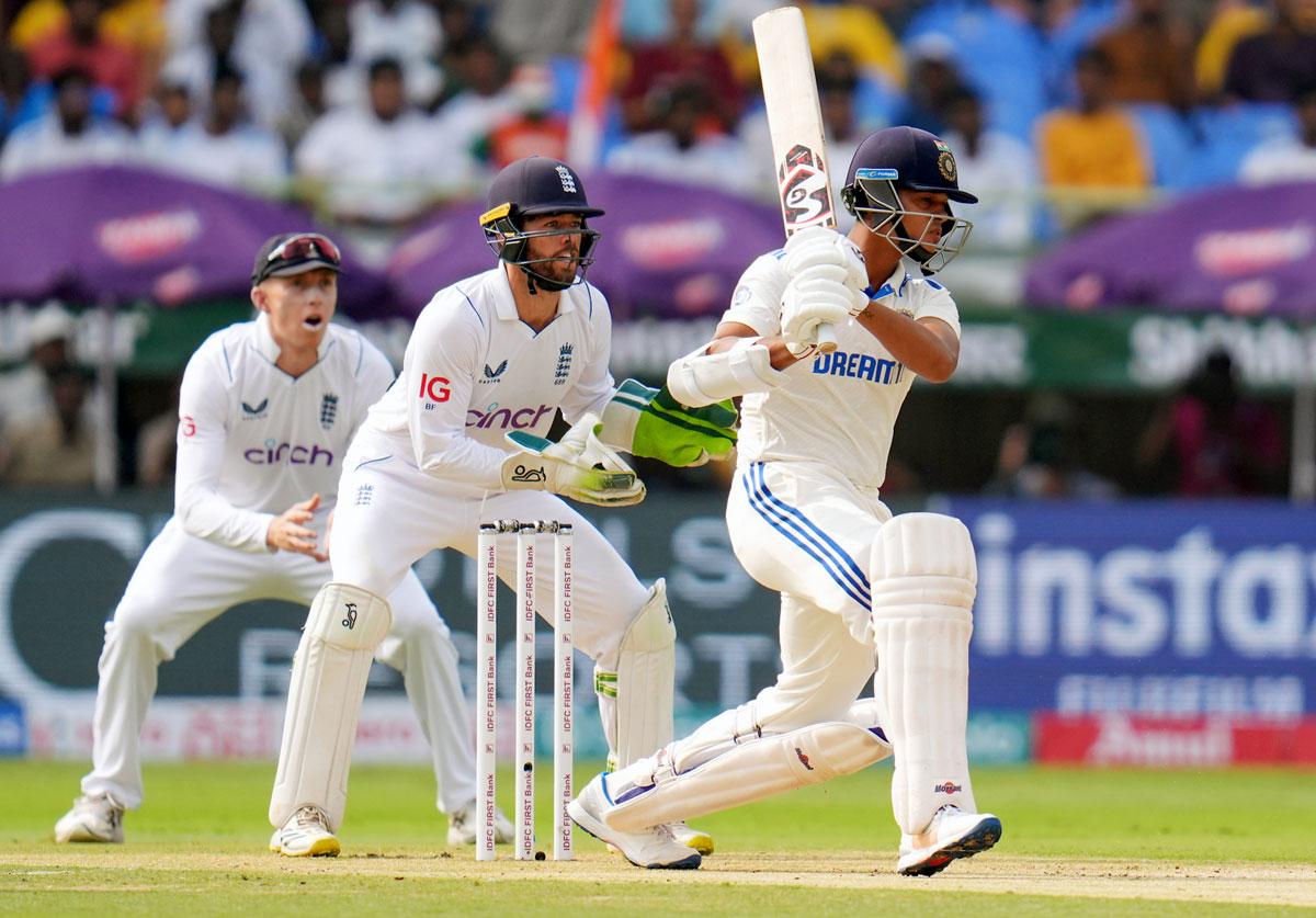 Yashaswi Jaiswal batted in full flow 