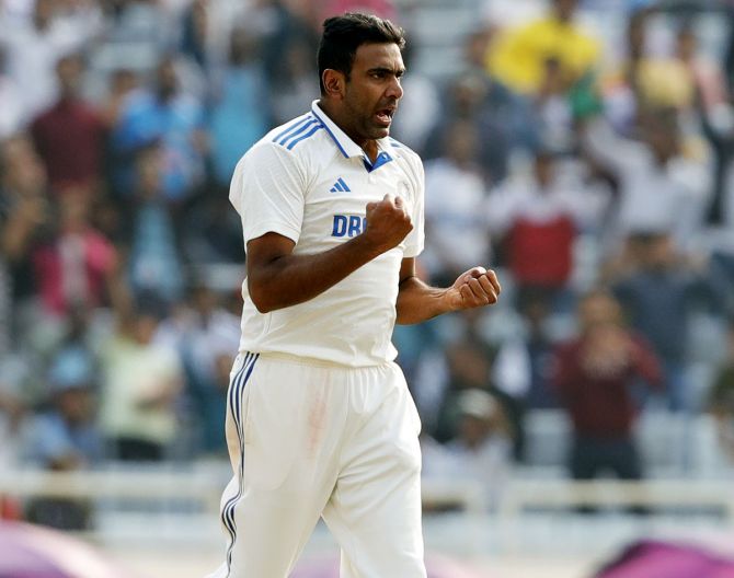 Ravichandran Ashwin picked 5 for 51 on Day 3 of the 4th Test in Ranchi, on Sunday