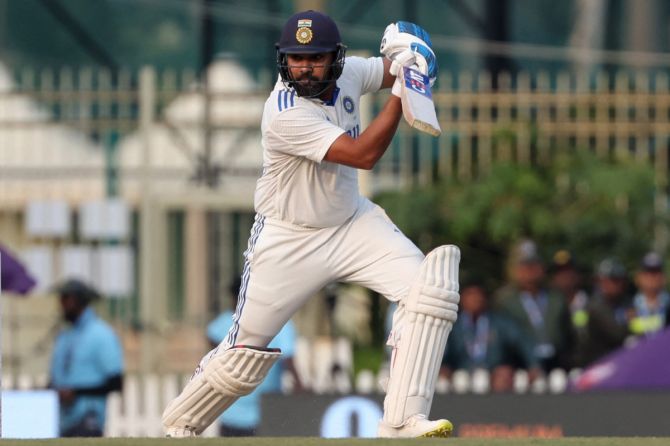 Rohit has played 58 Tests to get to the landmark